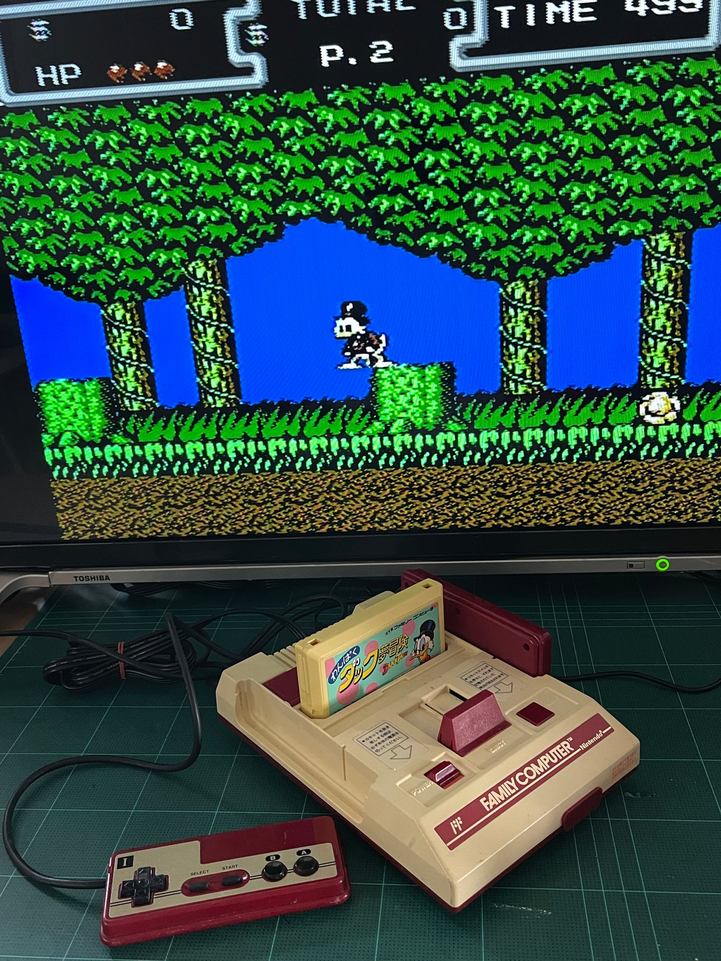 FC Disney's DuckTales (JPN Ver, Loose Cartridge)