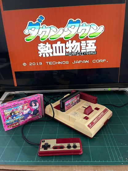 Nintendo Famicom River City Girls (NEW Physics Homebrew, JPN Ver)