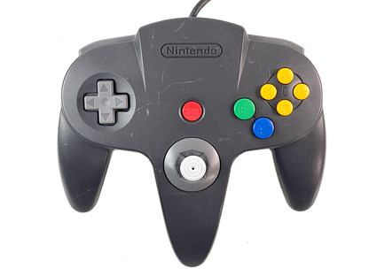 N64 Controller NUS-005 (BLACK/ GRAY)