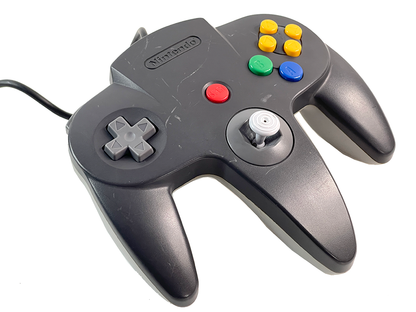 N64 Controller NUS-005 (BLACK/ GRAY)