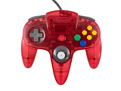 N64 Controller NUS-005 (RED Clear)