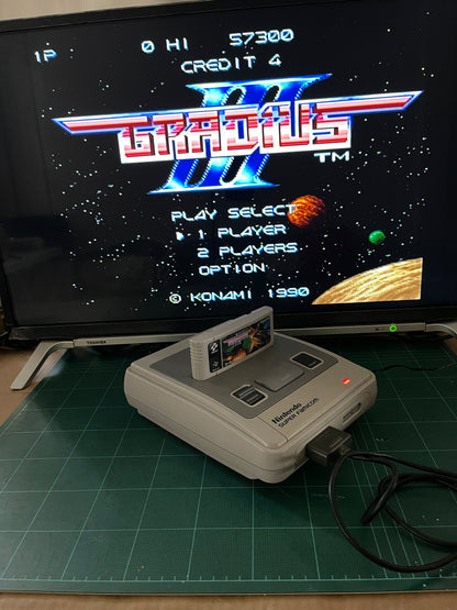 SFC Gradius III (JPN Ver, Loose Cartridge)
