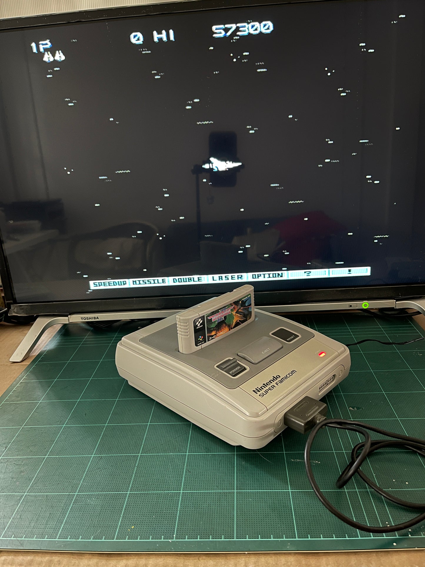 SFC Gradius III (JPN Ver, Loose Cartridge)