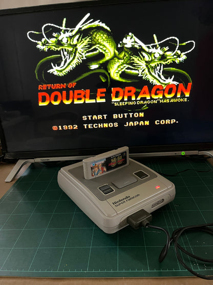 SFC Super Double Dragon (JPN Ver, Loose Cartridge)