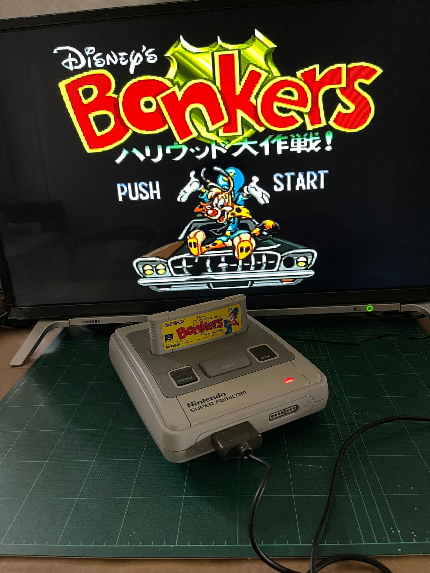 SFC Bonkers (JPN Ver, Loose Cartridge)