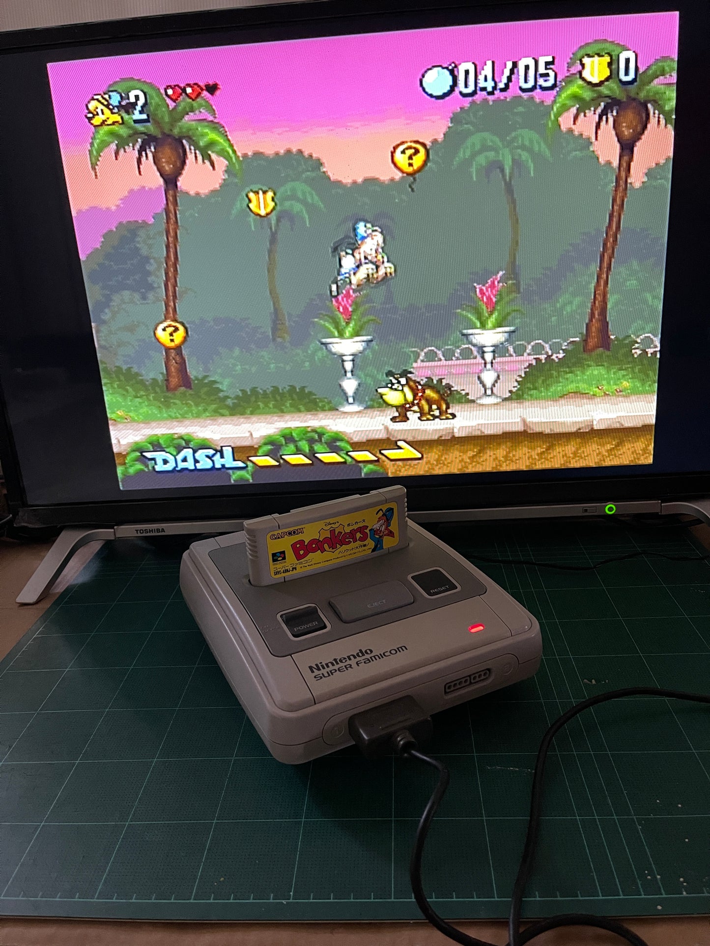 SFC Bonkers (JPN Ver, Loose Cartridge)