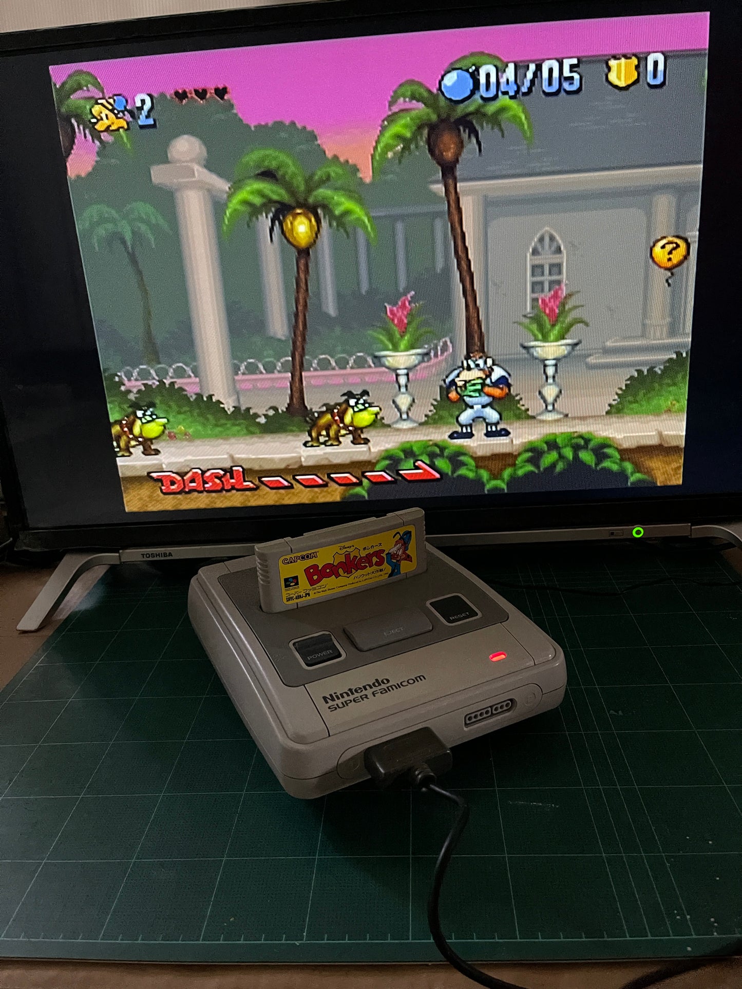 SFC Bonkers (JPN Ver, Loose Cartridge)