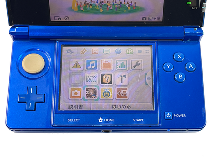 Nintendo 3DS BLUE Handheld (CTR-001 JPN VER)
