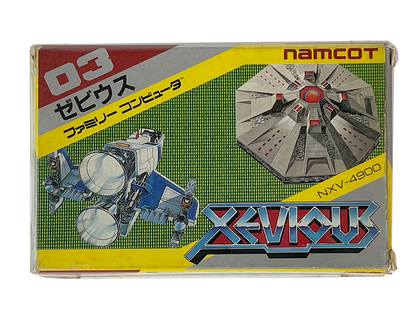Nintendo Famicom XEVIOUS (Completed, JPN Ver)