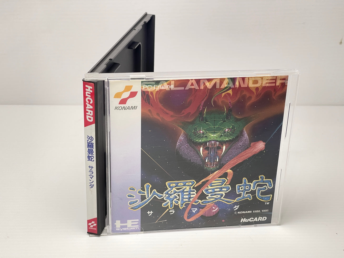 NEC PC Engine Salamander HuCard (KM91002)