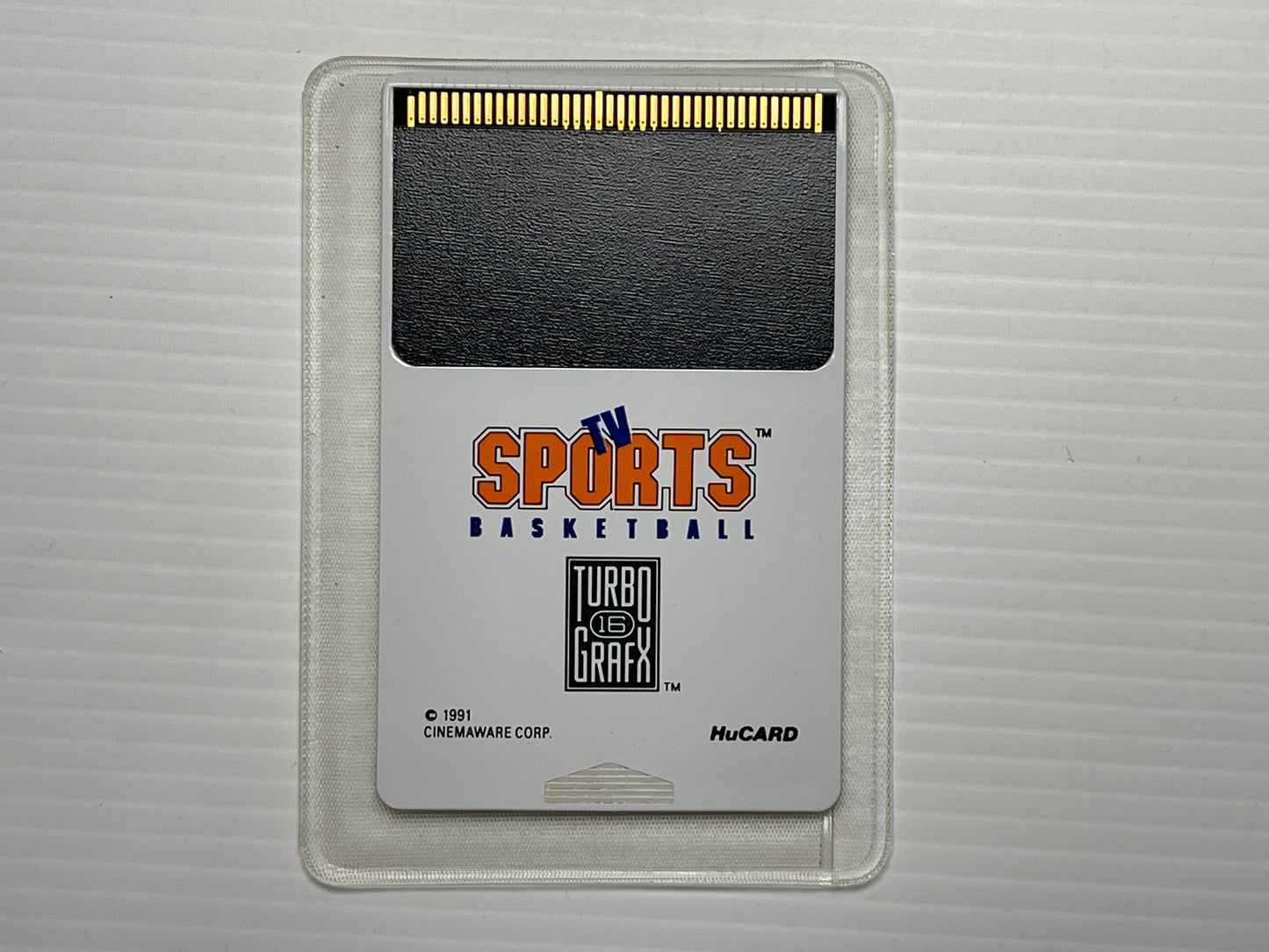 NEC TurboGrafx 16 Sports TV BASKETBALL TurboChip (US Ver)