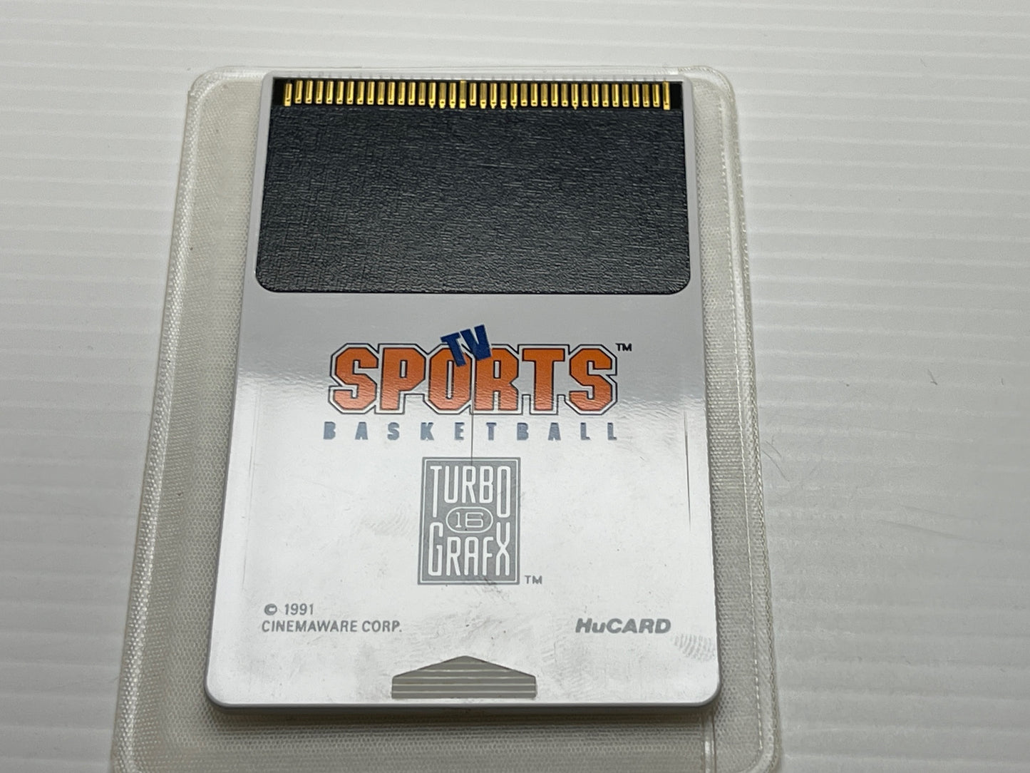 NEC TurboGrafx 16 Sports TV BASKETBALL TurboChip (US Ver)