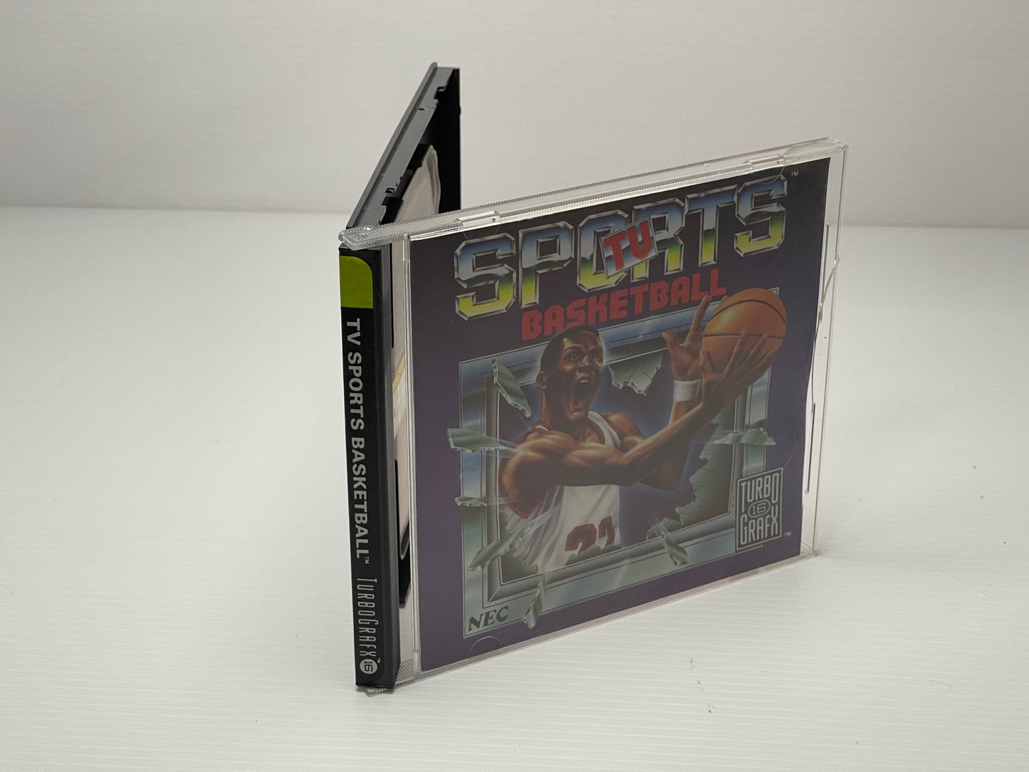 NEC TurboGrafx 16 Sports TV BASKETBALL TurboChip (US Ver)