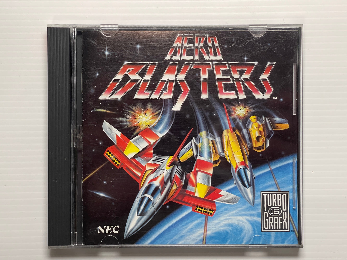NEC TurboGrafx 16 Aero Blasters TurboChip (US Ver)