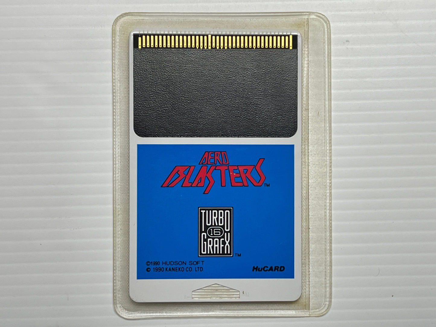 NEC TurboGrafx 16 Aero Blasters TurboChip (US Ver)