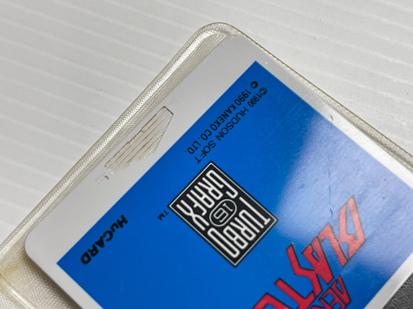 NEC TurboGrafx 16 Aero Blasters TurboChip (US Ver)