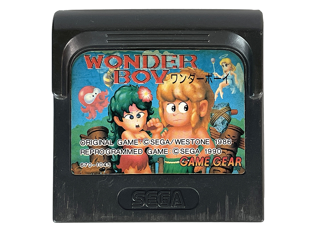 GG Wonder Boy Loose Cartridge (JPN Ver)