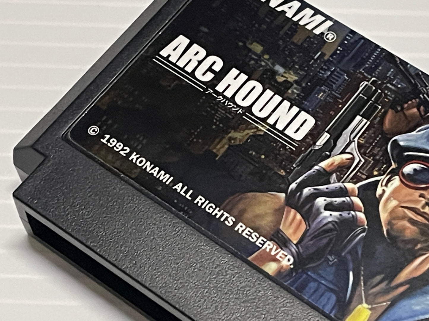 FC ARC HOUND A.K.A. Contra Force (NEW Physics Home-brew, JPN Ver)