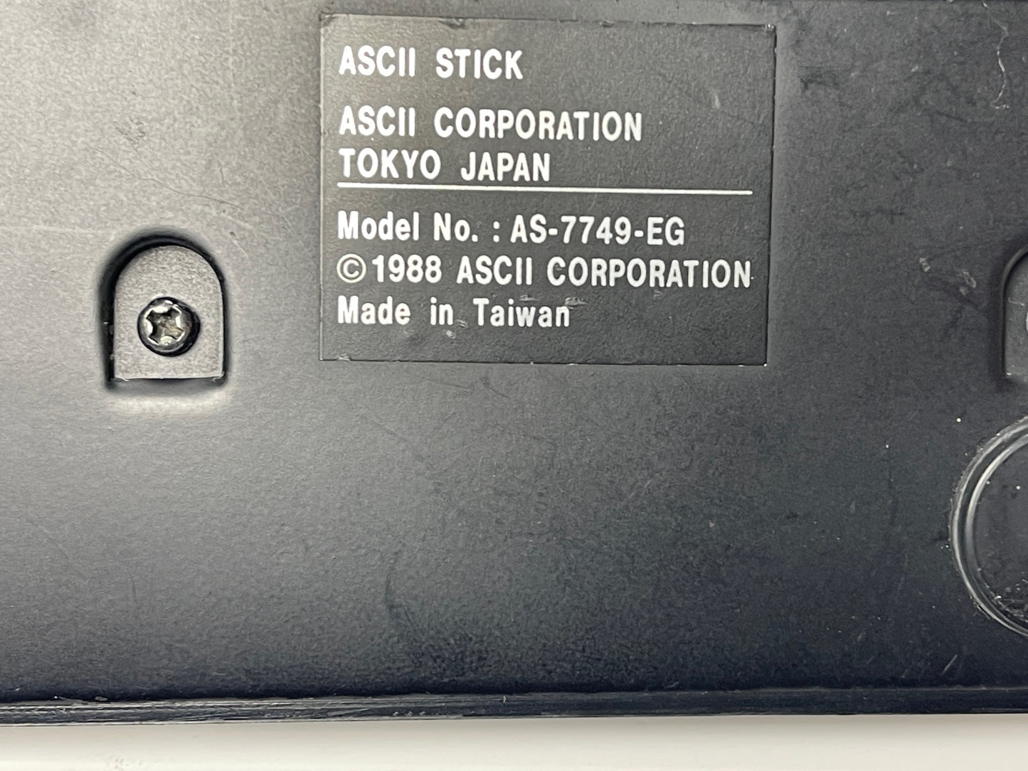NEC PC Engine ASCII STICK ENGINE Controller (AS-7749-EG, JPN VER)