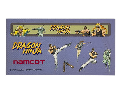 FC BAD DUDES/ Dragon Ninja Sticker (JPN Ver)