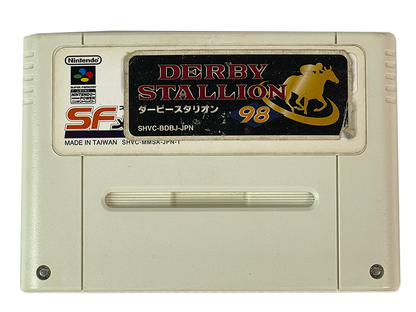 SFC Nintendo Power SF Memory "DERBY STALLION 98" (JPN Ver)