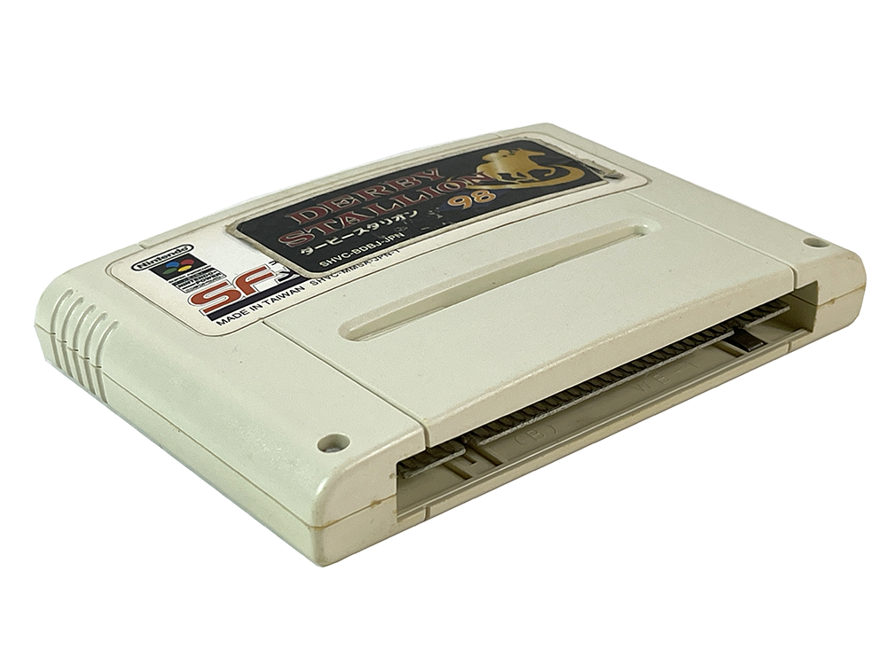 SFC Nintendo Power SF Memory "DERBY STALLION 98" (JPN Ver)