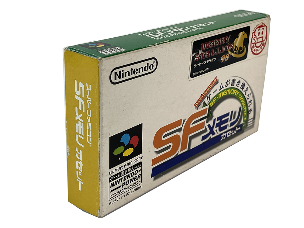 SFC Nintendo Power SF Memory "DERBY STALLION 98" (JPN Ver)