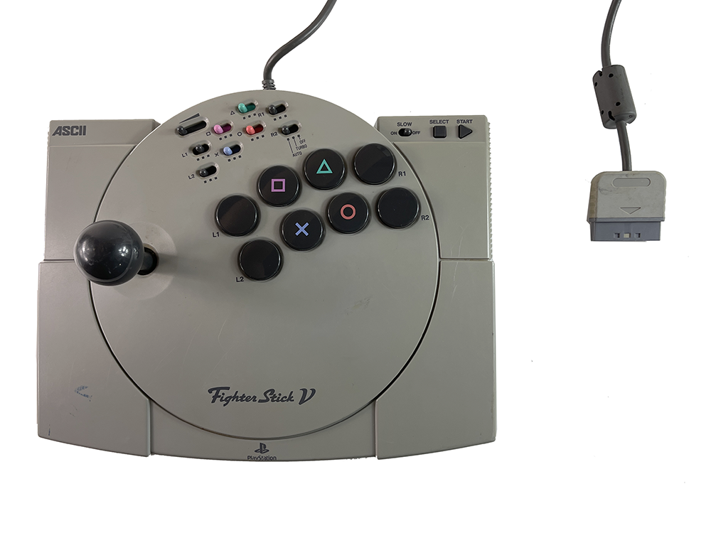 PS1 ASCII FighterStick V (SLPH 00003/ASC-0501J)