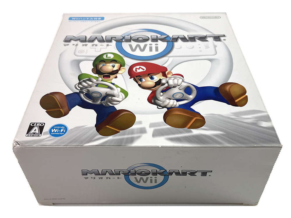 Nintendo Wii Mario Kart Wii W/ Wheel Package (JPN Ver)