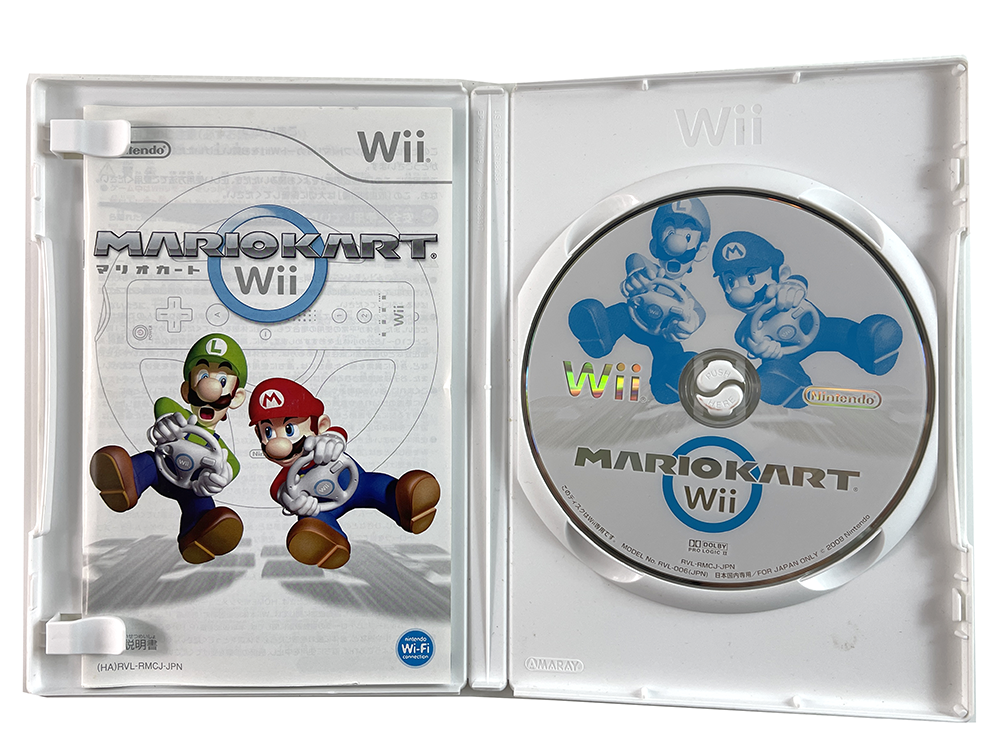 Nintendo Wii Mario Kart Wii W/ Wheel Package (JPN Ver)