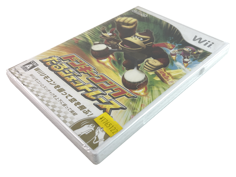 (NEW) WII Donkey Kong Taru Jet Race/ Donkey Kong: Barrel Blast (JPN Ver)