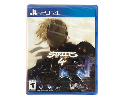 (NEW) PS4 Streets of Rage 4 (#332 Limited Run, US VER)