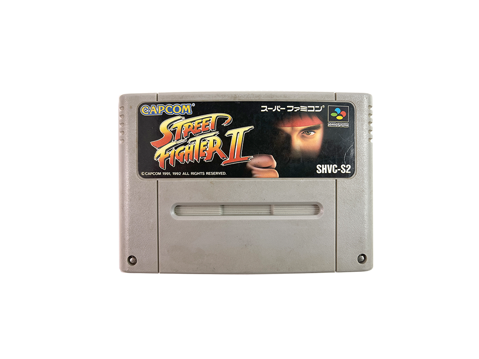 SFC Street Fighter II (JPN Ver, Loose Cartridge)