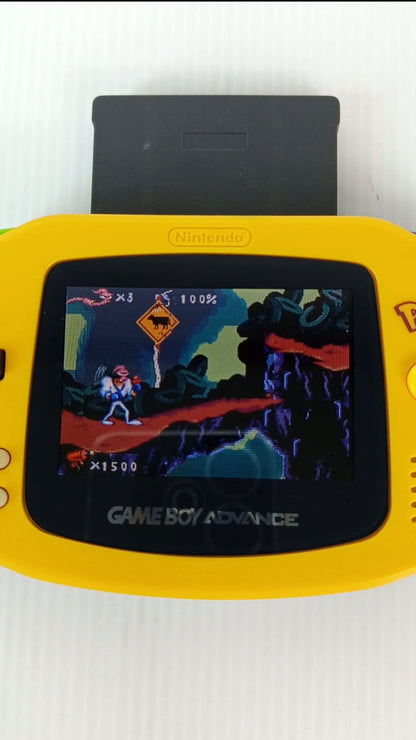 GBA EATHWORM JIM (Hong Kong Long Cart) (HK Ver, Loose Cartridge)