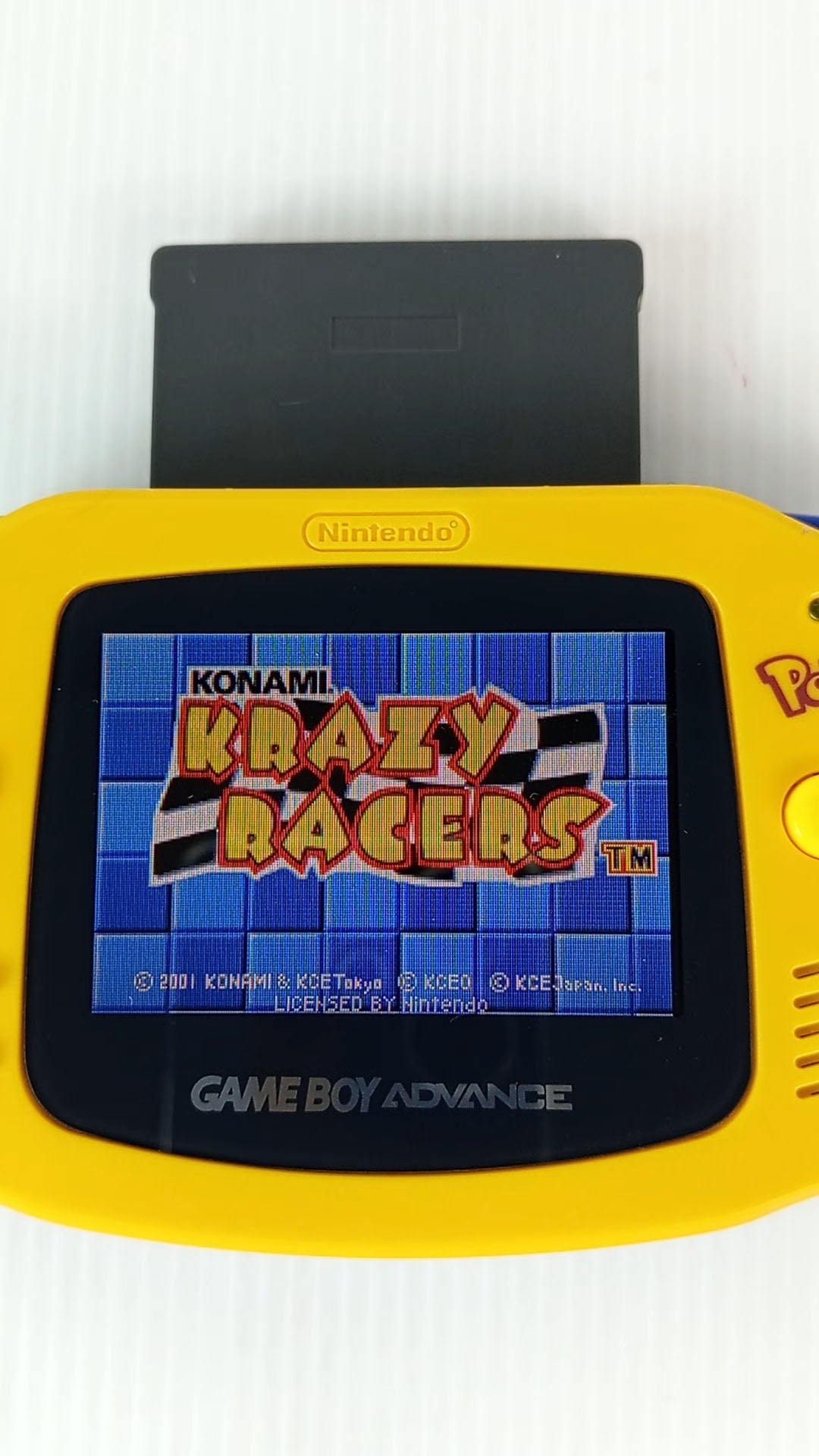 GBA Konami Krazy Racers (Hong Kong Long Cart) (HK Ver, Loose Cartridge)