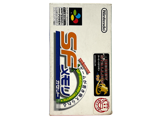 SFC Nintendo Power SF Memory "DERBY STALLION 98" (JPN Ver)