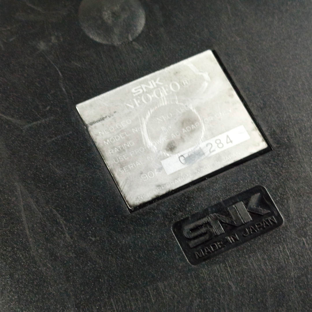 1991 SNK Neo Geo AES Home System (US Ver)