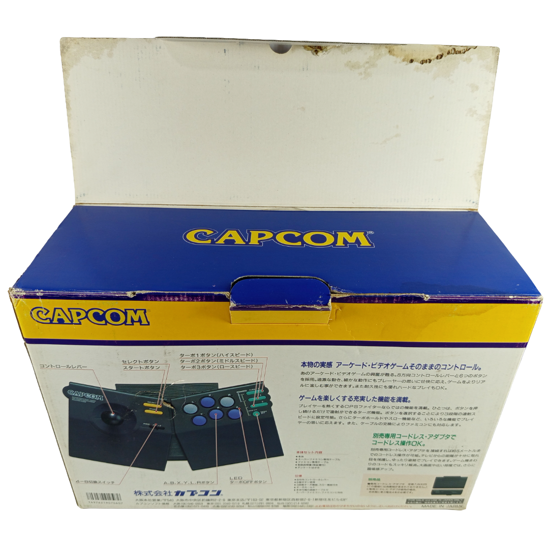 CACOM ARCADE STICK CPS FIGHTER-A CPS-A10CA w/ BOX