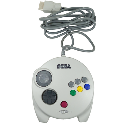 Sega SATURN 3D Analog Controller White (HSS-0137, JPN Ver)