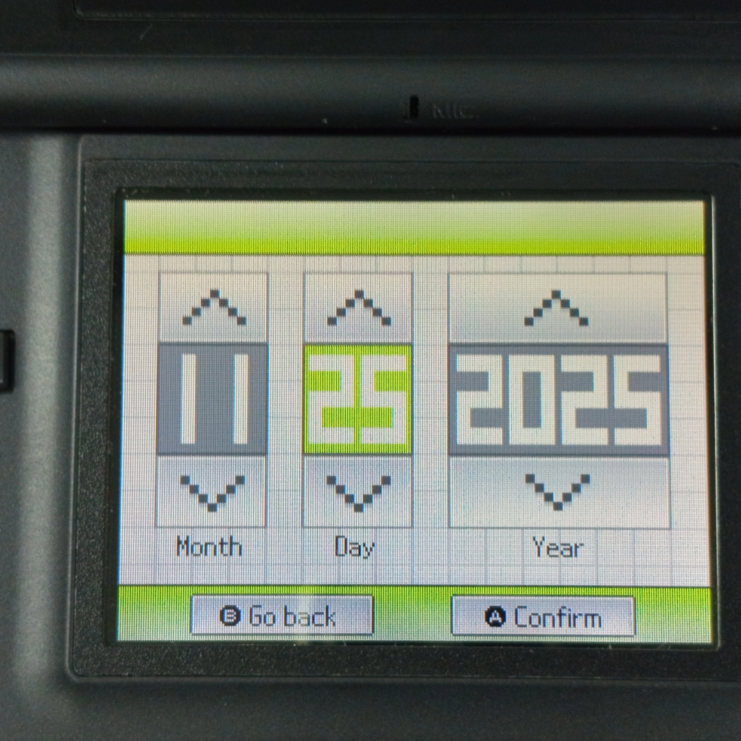 Nintendo NDS LITE BLACK USG-KOR-1 (UKF13908869 KOR VER)