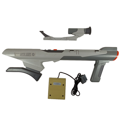 Nintendo SFC Super Scope Wireless Light Gun, Receiver & Sight Set (SHVC-13 JPN Import)