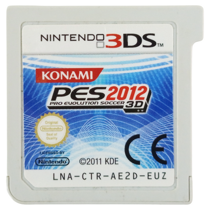 Nintendo 3DS PES Pro Evolution Soccer 3D 2012 (Loose Cart, EUR Ver)