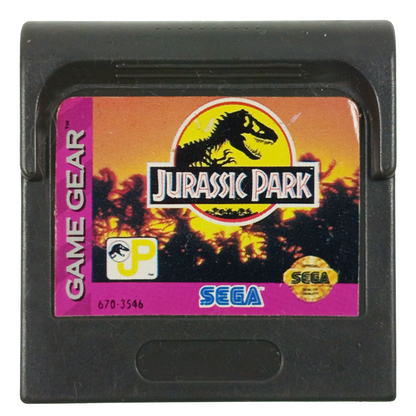SEGA GameGear JURASSIC PARK (Boot Ver, Loose Cartridge)