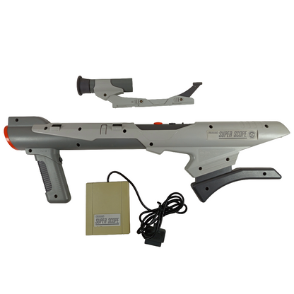 Nintendo SFC Super Scope Wireless Light Gun, Receiver & Sight Set (SHVC-13 JPN Import)