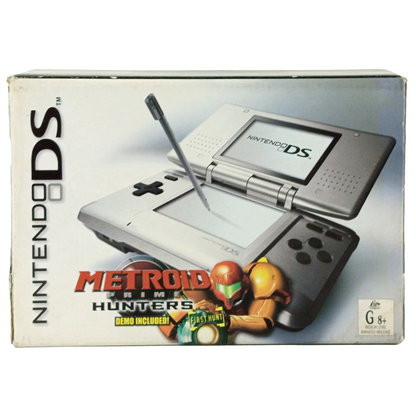Nintendo DS System Box "Silver/ Metroid ver" (Empty Box w/ Cardboard Box, Australian Ver)