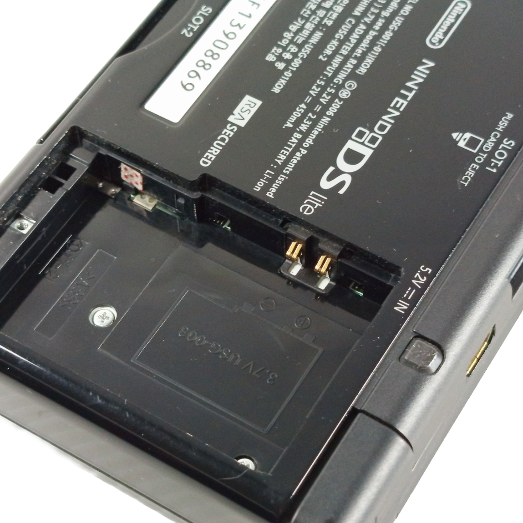 Nintendo NDS LITE BLACK USG-KOR-1 (UKF13908869 KOR VER)