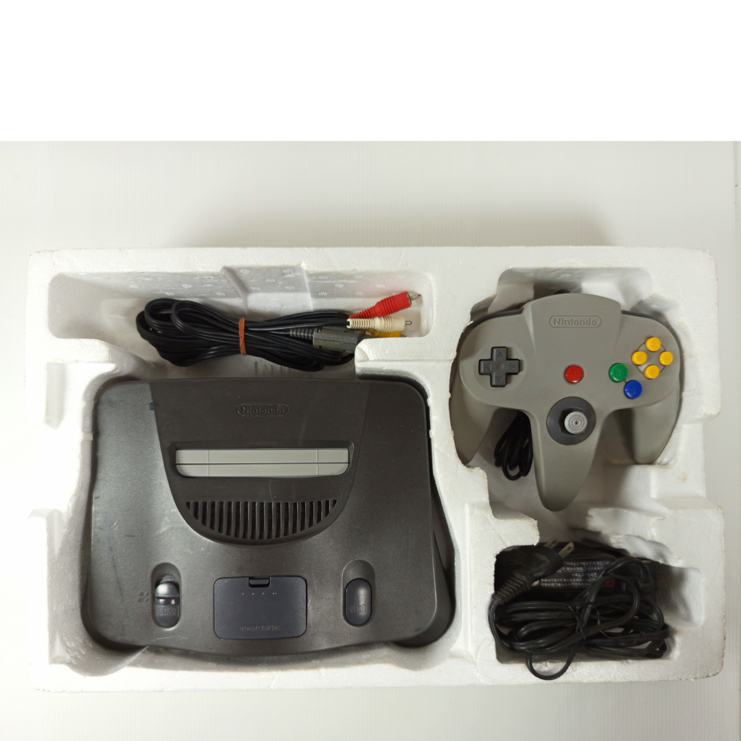 NINTENDO N64 System W/ Box NUS-S-HA (JPN)