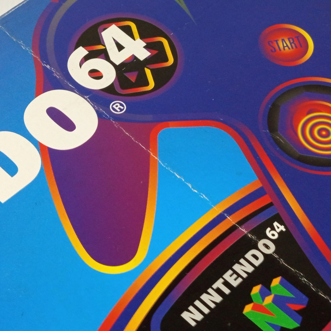 NINTENDO N64 System W/ Box NUS-S-HA (JPN)