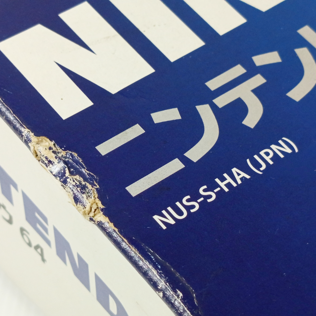 NINTENDO N64 System W/ Box NUS-S-HA (JPN)