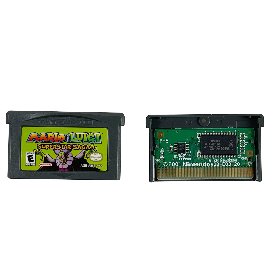 GBA MARIO & LUIGI SUPER STAR SEGA (US VER, Loose Cartridge)